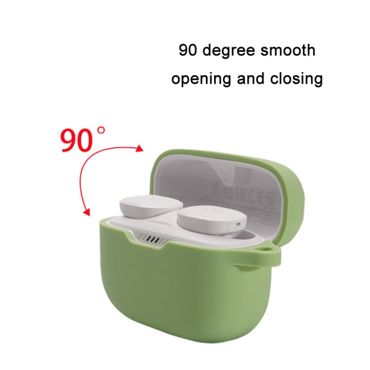 For JBL T230NC TWS Wireless Bluetooth Headphones Silicone Case(Ink Green) - JBL Earphone Case by PMC TechLife | Online Shopping South Africa | PMC TechLife | Buy Now Pay Later Mobicred