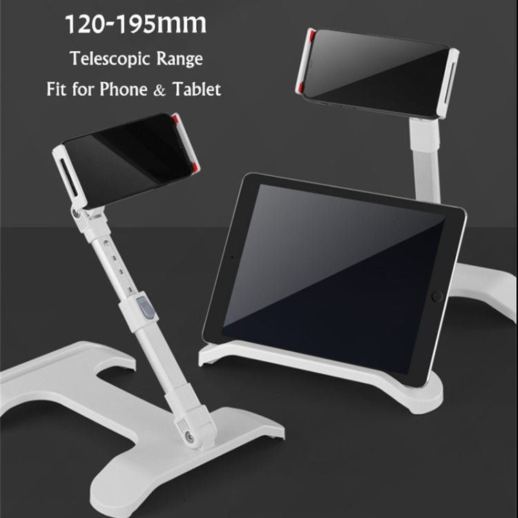 Mobile Phone Stand Bed Desktop Lap Tablet Stand Bedside Support Stand(White) - free shipping - PMC TechLife - Order now!
