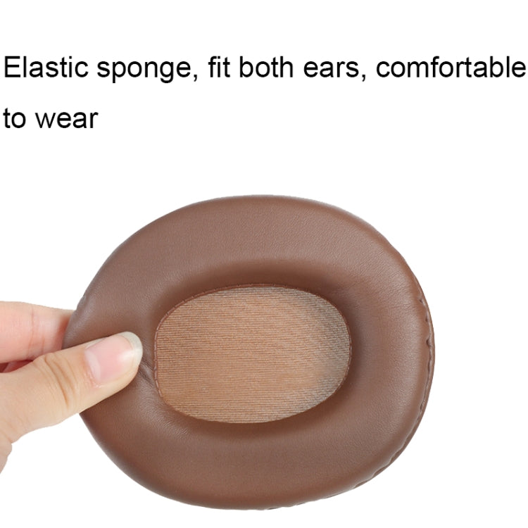 2 PCS Headset Sponge Earmuffs For SONY MDR-7506 / V6 / 900ST, Color: Black Bright - Earmuff & Pad by PMC TechLife | Online Shopping South Africa | PMC TechLife