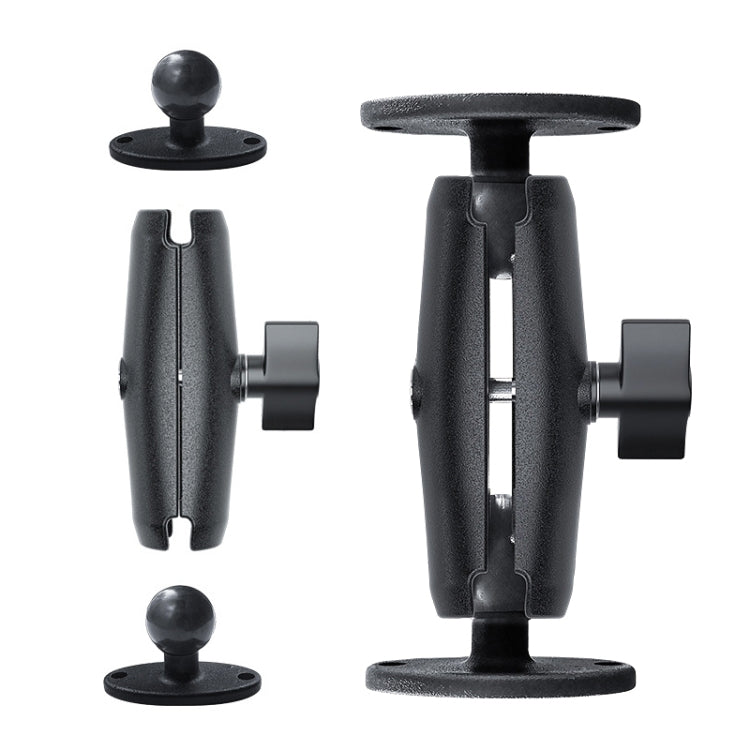 KZ06J Monitor Mount Tablet PC Aluminum Alloy Agricultural Machinery Bracket, Style: Ellipse+Link+Ellipse - Desktop Holder by PMC TechLife | Online Shopping South Africa | PMC TechLife | Buy Now Pay Later Mobicred