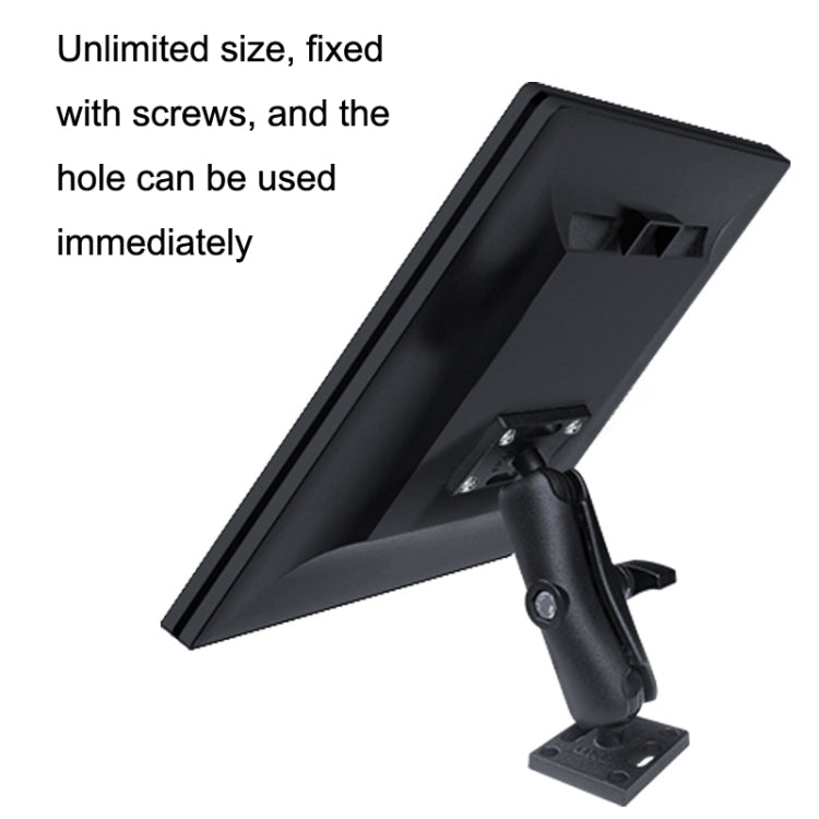KZ06J Monitor Mount Tablet PC Aluminum Alloy Agricultural Machinery Bracket, Style: Ellipse+Link+Ellipse - Desktop Holder by PMC TechLife | Online Shopping South Africa | PMC TechLife | Buy Now Pay Later Mobicred