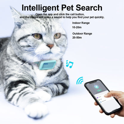 NUT Pet GPS Bluetooth Locator Anti-lost Collar Dog Cat Smart Positioning Tracker - Pet Tracker by PMC Jewellery | Online Shopping South Africa | PMC Jewellery