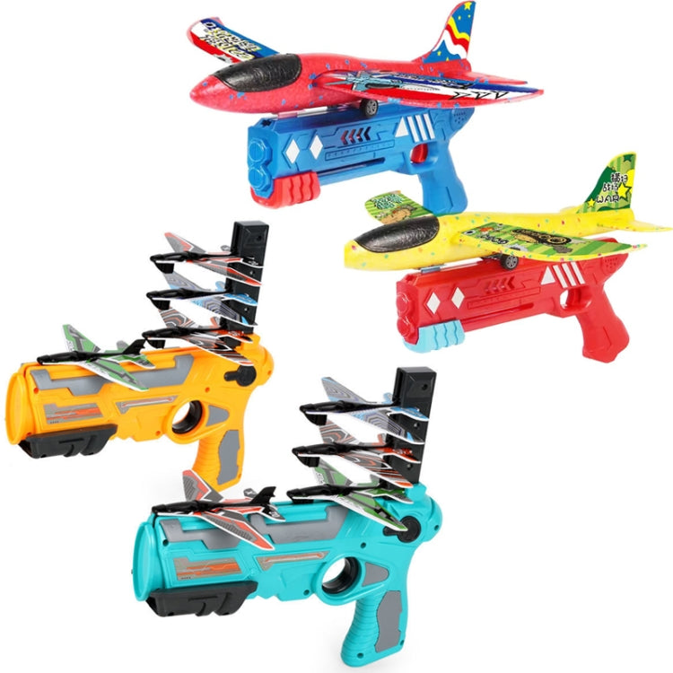 BY-0212 Foam Plane Hand Throw Catapult Aircraft Launcher Glider Model, Color: Blue + 4 x Planes - Fly Toys by PMC Jewellery | Online Shopping South Africa | PMC Jewellery