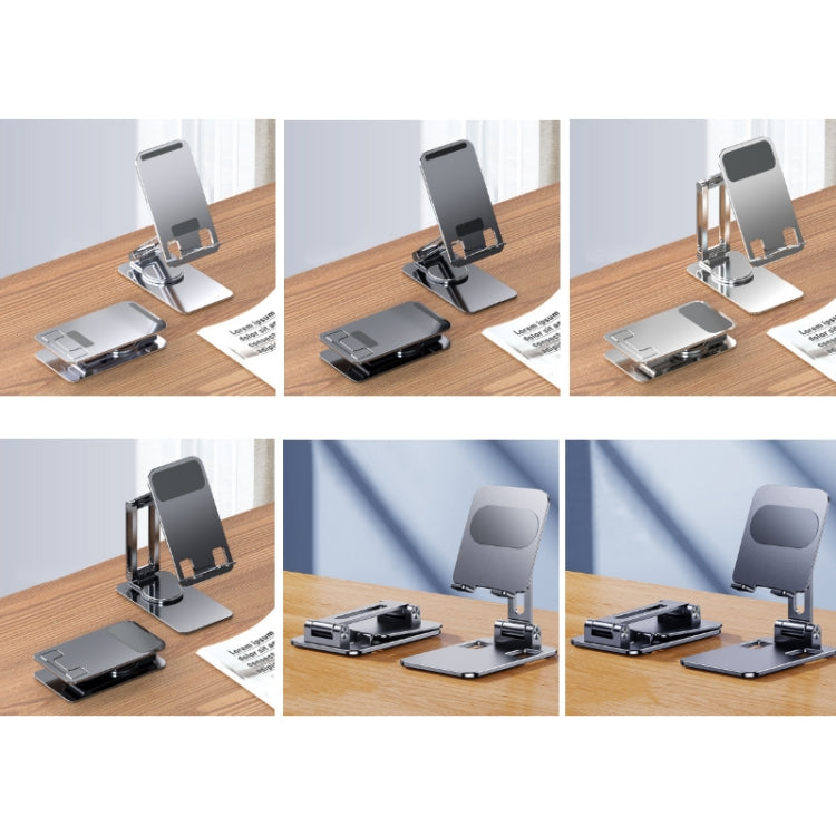 Portable Mobile Phone Tablet Desktop Stand, Color: K5 Gray - Desktop Holder by PMC Jewellery | Online Shopping South Africa | PMC Jewellery