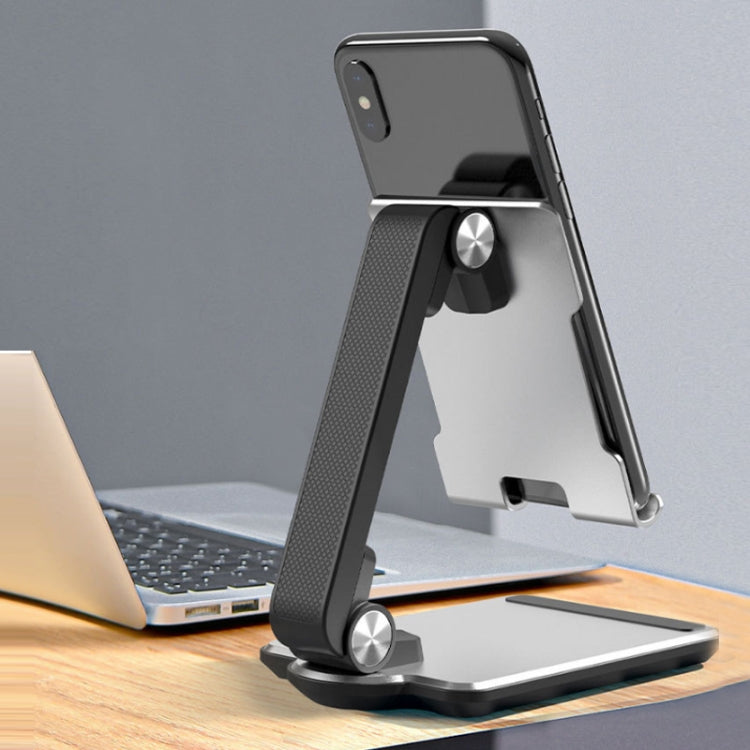 Portable Mobile Phone Tablet Desktop Stand, Color: Round Swivel Silver - Desktop Holder by PMC Jewellery | Online Shopping South Africa | PMC Jewellery