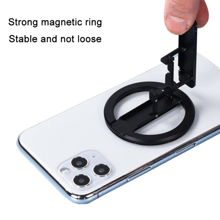MagSafe Aluminum Alloy Magnetic Phone Holder(Black) - free shipping - PMC TechLife - Order now!