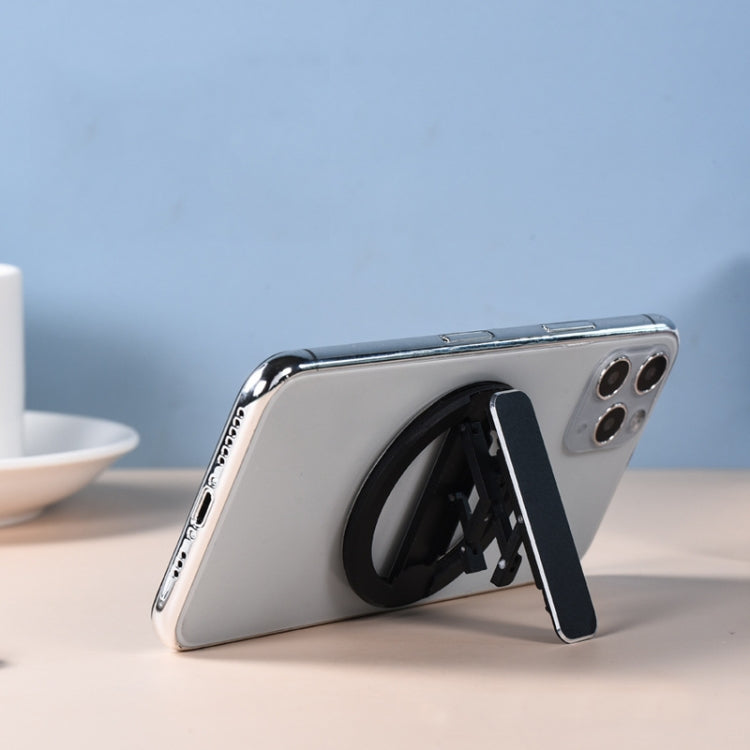 MagSafe Aluminum Alloy Magnetic Phone Holder(Silver) - Desktop Holder by PMC Jewellery | Online Shopping South Africa | PMC Jewellery