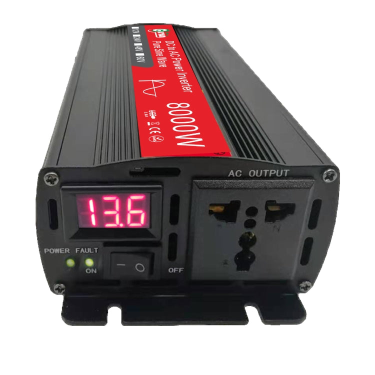 Gurxun 8000W High Power Household Car Sine Wave Inverter, Specification: 12V To 220V - free shipping - PMC TechLife - Order now!
