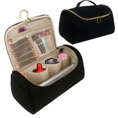 Travel Cosmetic Bag Curler Accessories Storage Bag(Black) - Storage Boxes by PMC Jewellery | Online Shopping South Africa | PMC Jewellery