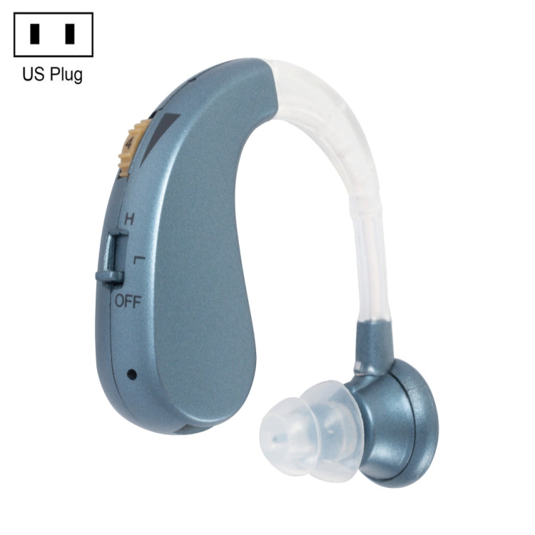 Hearing Aid Audiphones Sound Amplifier US Plug(Blue) - Hearing Aids by PMC Jewellery | Online Shopping South Africa | PMC Jewellery