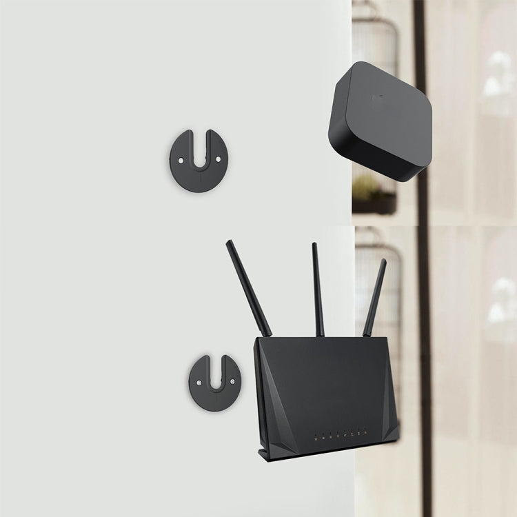 Tablet Router TV Box Wall Mount Bracket Holder(White) - Lazy Bracket by PMC TechLife | Online Shopping South Africa | PMC TechLife