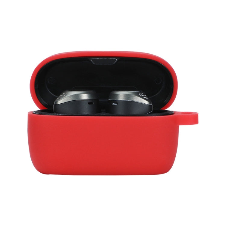 For Jabra Elite75T Sports Bluetooth Headphones Soft Silicone Case with hooks(Red) - free shipping - PMC TechLife - Order now!
