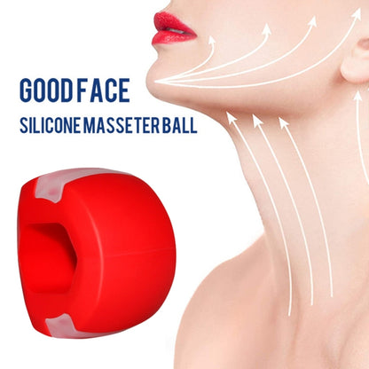 3PCS 2nd Generation Masseter Ball Mandibular Trainer Facial Muscle Trainer Silicone Face-Lifting Device(Green) - Corrector by PMC Jewellery | Online Shopping South Africa | PMC Jewellery