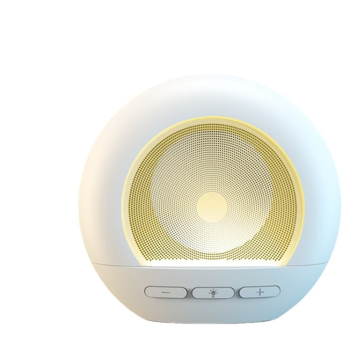 DW06 RGB Night Light BT Small Speaker Mini Subwoofer(White) - Mini Speaker by PMC Jewellery | Online Shopping South Africa | PMC Jewellery