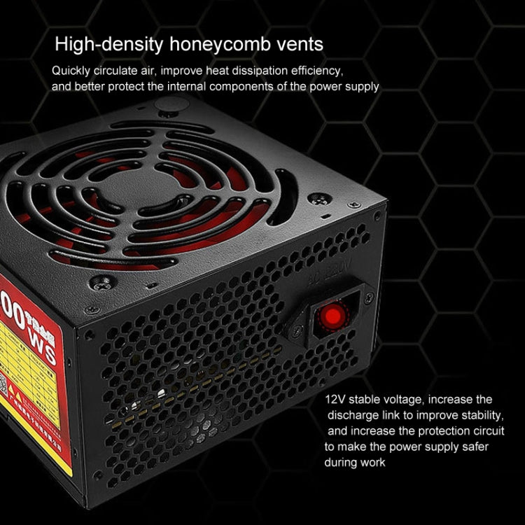 JBON  500WS  ATX 12V  Computer Power Supply With 12cm Fan - PC Power Supplies by JBON | Online Shopping South Africa | PMC TechLife | Buy Now Pay Later Mobicred