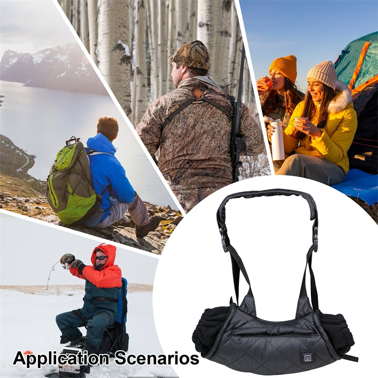 Outdoor Camping USB Heated Smart Warm Handbag(Gray) - free shipping - PMC TechLife - Order now!