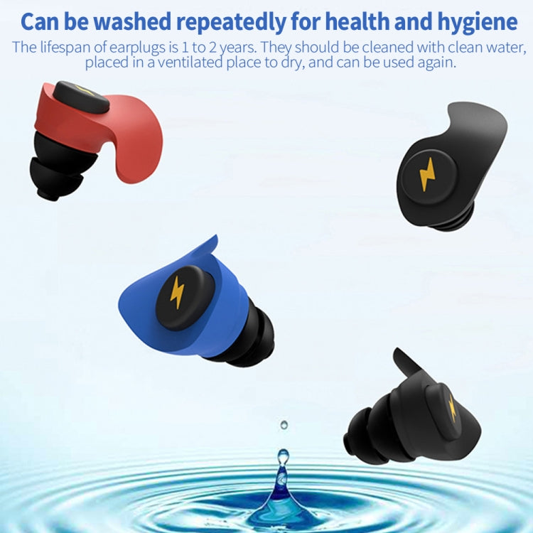 Anti-noise Sleep Earplugs Soundproof Earplugs(Black) - free shipping - PMC TechLife - Order now!
