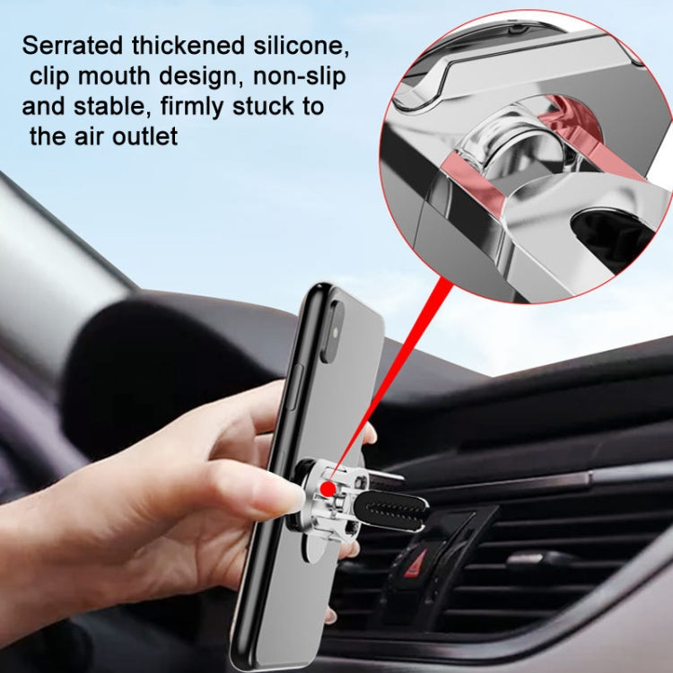 Multifunction Car Air Vent Phone Holder Finger Ring Phone Bracket Bottle Opener(Black) - Ring Holder by PMC TechLife | Online Shopping South Africa | PMC TechLife