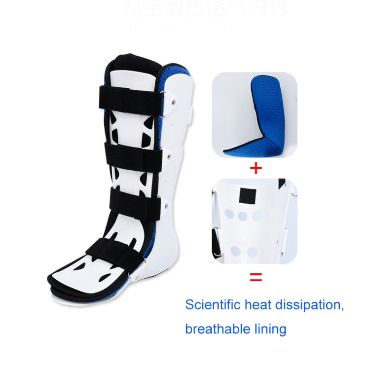 Calf Ankle Fracture Sprain Fixation Brace Plaster Shoe Foot Support Brace, Size: M Right(Short Section Without Baffle) - Mobility Aids by PMC Jewellery | Online Shopping South Africa | PMC Jewellery