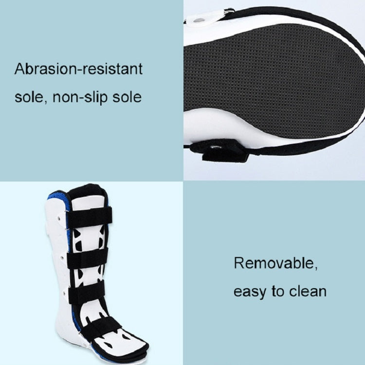 Calf Ankle Fracture Sprain Fixation Brace Plaster Shoe Foot Support Brace, Size: S Right(Long) - Mobility Aids by PMC Jewellery | Online Shopping South Africa | PMC Jewellery