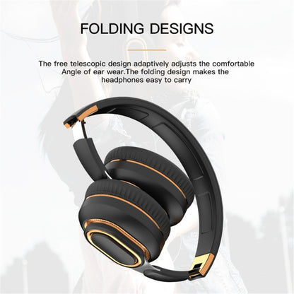 H7 Foldable Wireless Bluetooth Headset With Microphone Support TF Card, AUX(Light Gray) - Headset & Headphone by PMC Jewellery | Online Shopping South Africa | PMC Jewellery