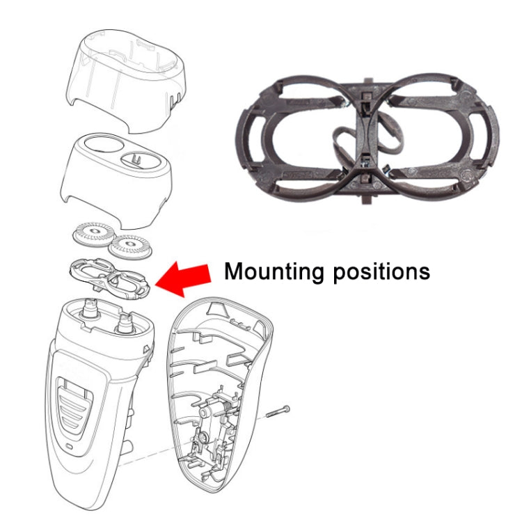 For Philips PQ190/PQ192/PQ187/PQ199/PQ183/PQ188/PQ182 Shaver Holder - free shipping - PMC TechLife - Order now!