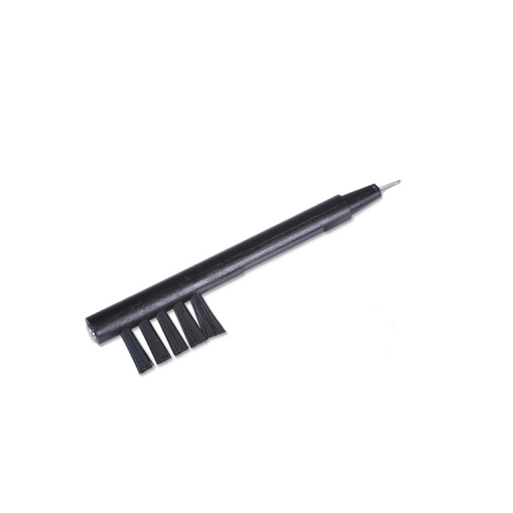 2 PCS 3 In 1 Hearing Aid Cleaning Brush with Wax Loop and Battery Magnet(Black) - Others by PMC Jewellery | Online Shopping South Africa | PMC Jewellery