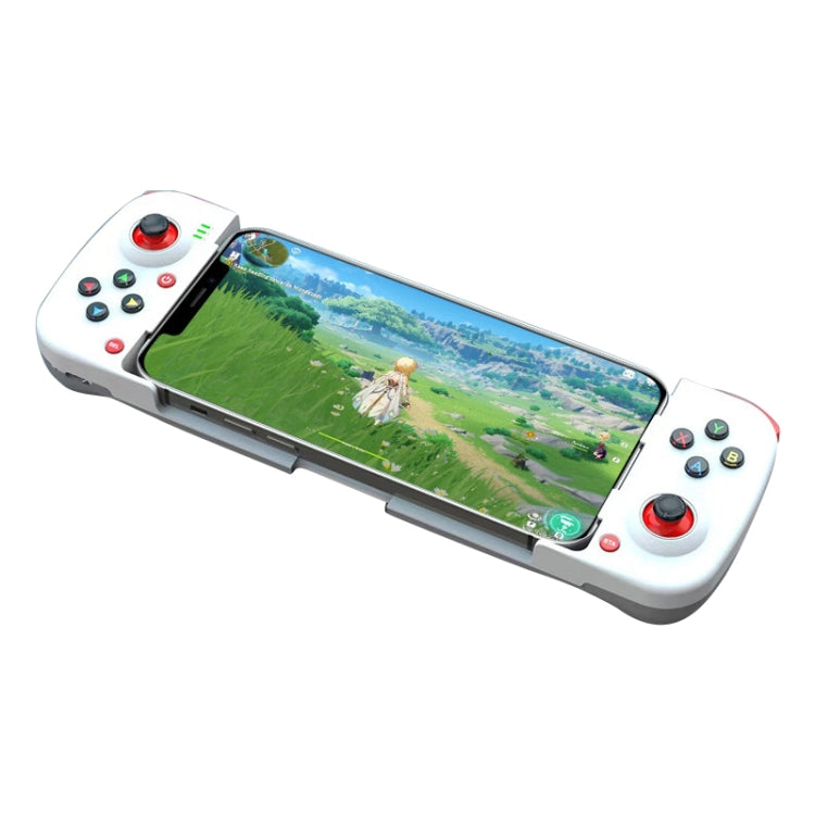 D3 Telescopic BT 5.0 Game Controller For IOS Android Mobile Phone(White) - Controller Gamepad by PMC Jewellery | Online Shopping South Africa | PMC Jewellery