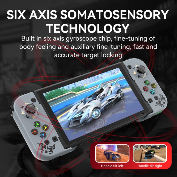 D5 Wireless Bluetooth Game Controller Joystick For IOS/Android For SWITCH/PS3/PS4(Red Blue) - Controller Gamepad by PMC TechLife | Online Shopping South Africa | PMC TechLife