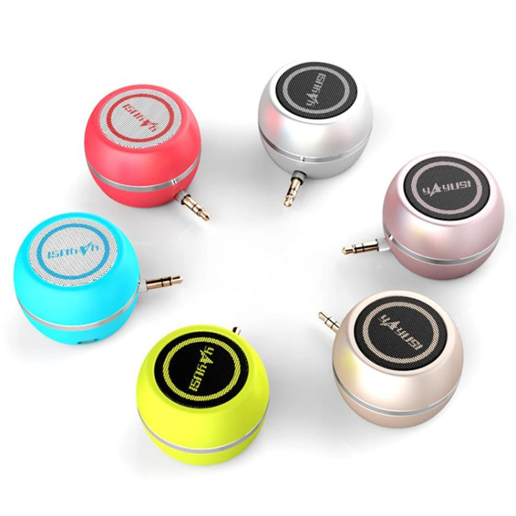 Yayusi A5 Mobile Phone Computer Plug In Audio Mini External Speaker, Color: Fresh Green - Mini Speaker by Yayusi | Online Shopping South Africa | PMC Jewellery