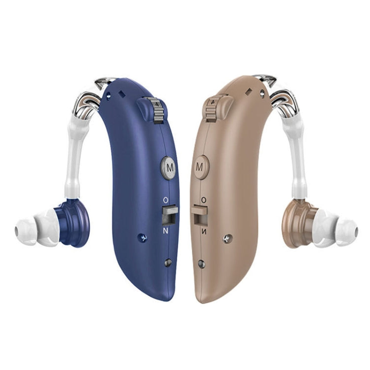 GM-105 Smart Noise Cancelling Ear-hook Rechargeable Elderly Hearing Aids, Spec: EU Plug(Skin Color) - Hearing Aids by PMC TechLife | Online Shopping South Africa | PMC TechLife