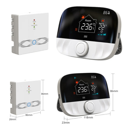 WiFi Wireless Water Heating Gas Boiler Thermostat(White) - Thermostat & Thermometer by PMC Jewellery | Online Shopping South Africa | PMC Jewellery