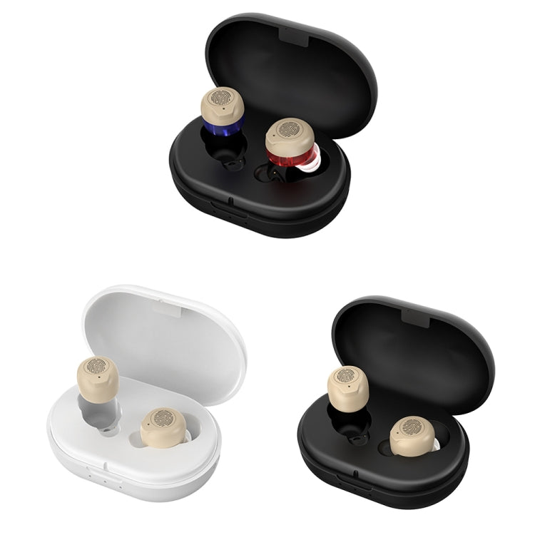 GM-902 Wireless Magnetic Charging Hearing Aids Elderly Sound Amplifier(Red Blue+Black) - Hearing Aids by PMC TechLife | Online Shopping South Africa | PMC TechLife | Buy Now Pay Later Mobicred