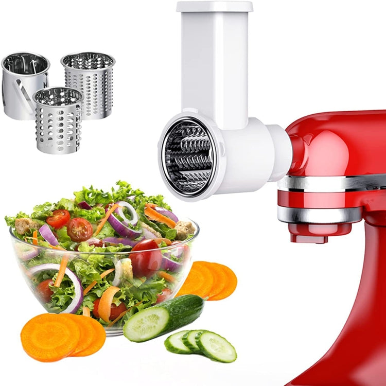 For KitchenAid 4.5QT/5QT Vertical Mixer Kitchen Vegetable Slicer and Grater(KA-006) - Kitchen Machine Accessories by PMC Jewellery | Online Shopping South Africa | PMC Jewellery