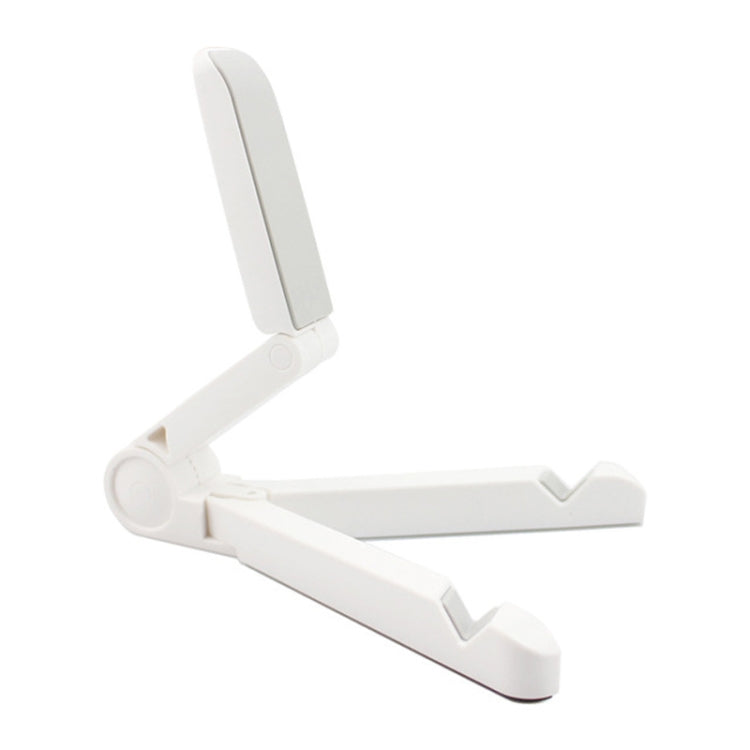 54356 Multifunctional Desktop Universal Foldable Triangular Phone Holder(White) - Desktop Holder by PMC Jewellery | Online Shopping South Africa | PMC Jewellery