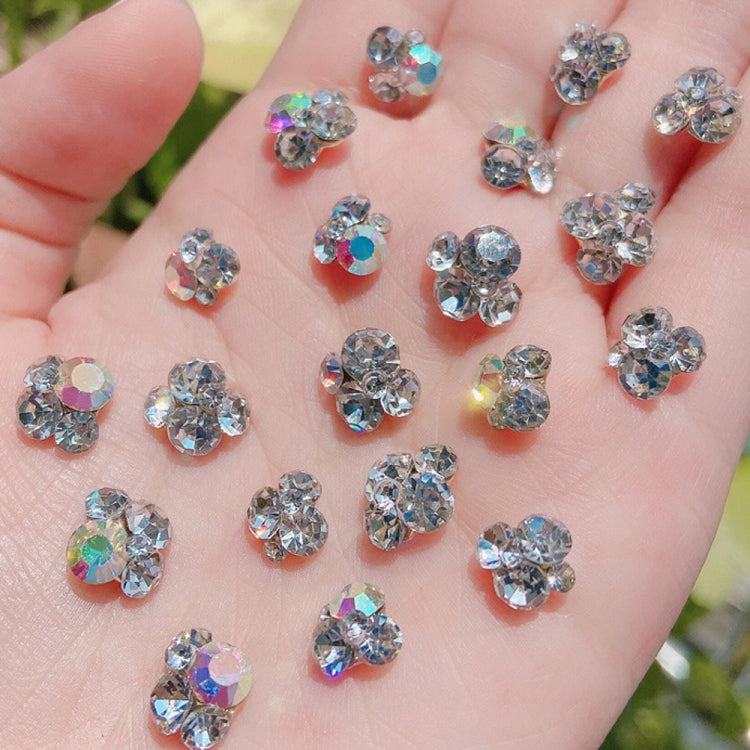 20 PCS Nail Jewelry Stacked Diamond Nail Sticker Accessories(H524 Large AB) - free shipping - PMC TechLife - Order now!