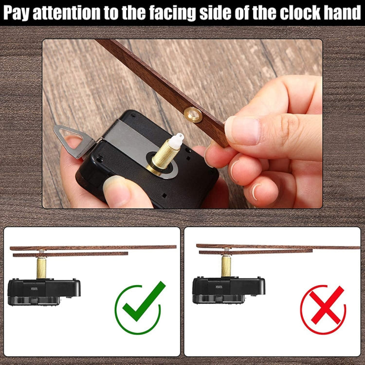 Quartz Clock Dial Repair Kit DIY Wall Clock Parts,Spec: 4 Movements+4 Sets Needles - free shipping - PMC TechLife - Order now!