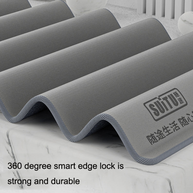 SUITU ST-9000 2pcs Double Suede Car Cleaning Towel Dry Washing Cloth, Size: 30x40cm - Car washing supplies by SUITU | Online Shopping South Africa | PMC TechLife | Buy Now Pay Later Mobicred