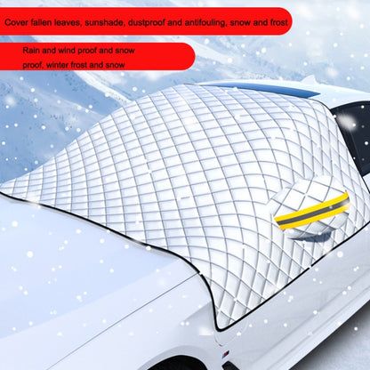 SUITU R-3945 Car Winter Front Glass Snow Shield Defrost Sunshade Thickened Car Clothing, Style: Non-magnet With Earmuffs - Window Foils & Solar Protection by SUITU | Online Shopping South Africa | PMC Jewellery