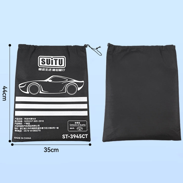 SUITU R-3945 Car Winter Front Glass Snow Shield Defrost Sunshade Thickened Car Clothing, Style: Non-magnet With Earmuffs - Window Foils & Solar Protection by SUITU | Online Shopping South Africa | PMC Jewellery