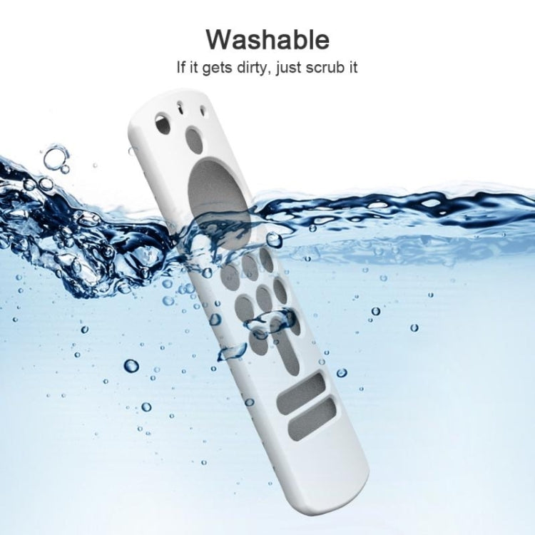 2 PCS Y27 For Alexa Voice Remote 3rd Gen Silicone Non-slip Protective Cover(Luminous White) - Remote Control Covers by PMC TechLife | Online Shopping South Africa | PMC TechLife