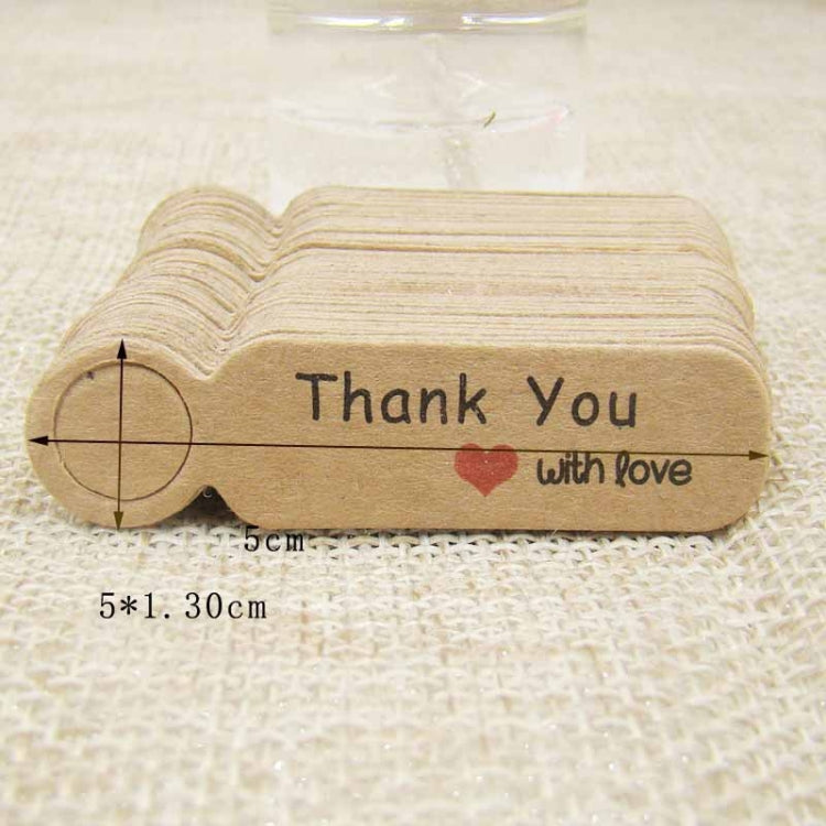 100pcs /Set Small Retro Baking Label DIY Jewelry Price Tag Bookmark Gift Card, Specification: Price Cowhide - free shipping - PMC TechLife - Order now!
