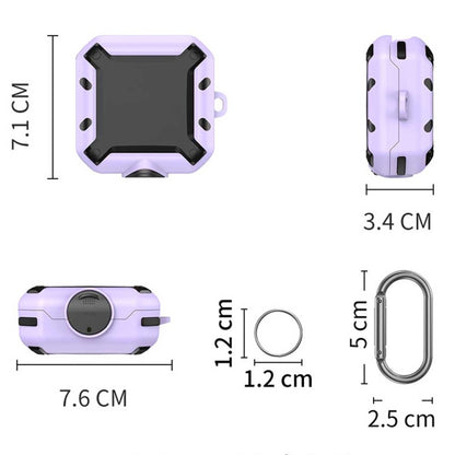 For Beats Fit Pro D2 Bluetooth Earphones Silicone Anti-shock Protective Case(Purple) - Other Earphone Case by PMC Jewellery | Online Shopping South Africa | PMC Jewellery