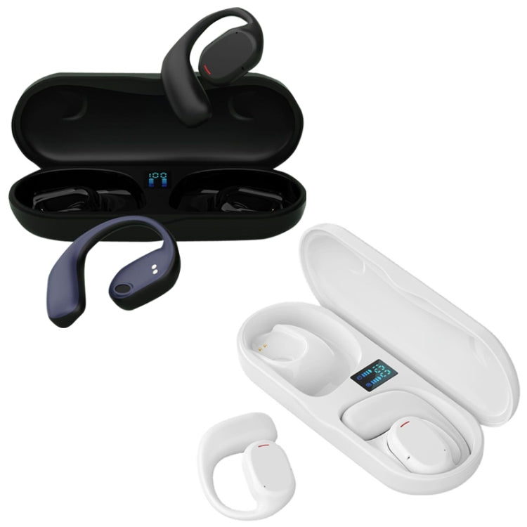 JS270 Wireless Bluetooth Headset Hanging Ear Business Sports Earphone(White) - Bluetooth Earphone by PMC TechLife | Online Shopping South Africa | PMC TechLife