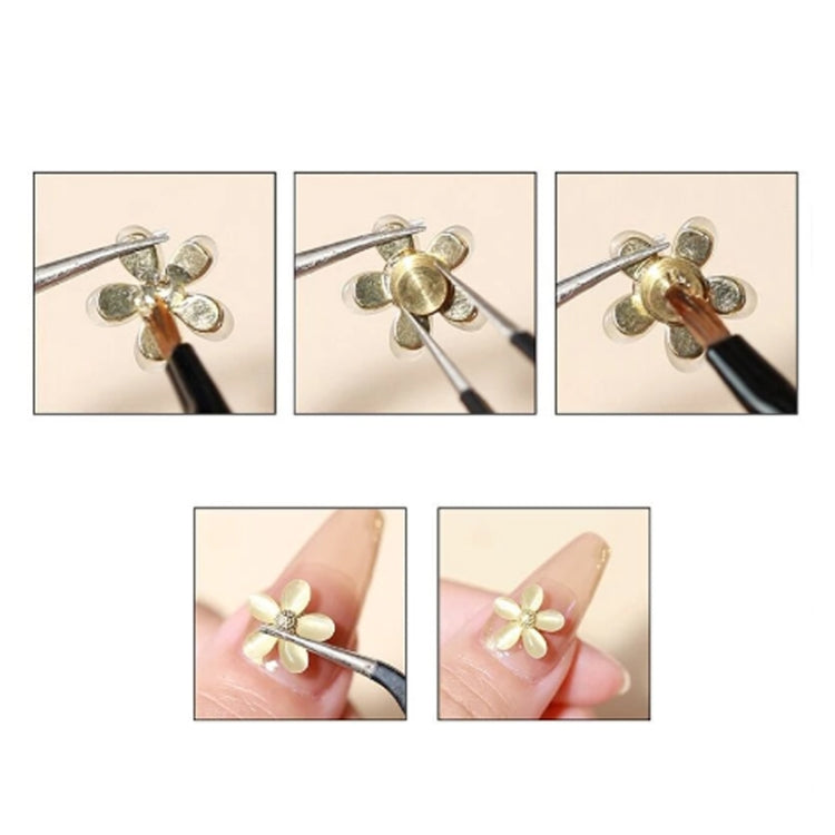 20pcs Metal Rotatable Bearing For DIY Crystal Jewelry Nail Art Decorations 4x5x2.5mm - free shipping - PMC TechLife - Order now!