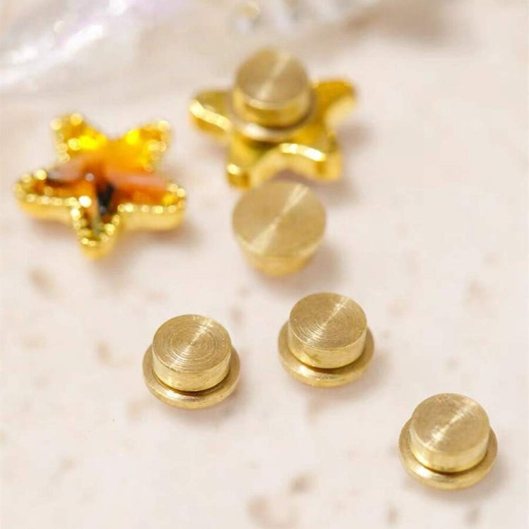 20pcs Metal Rotatable Bearing For DIY Crystal Jewelry Nail Art Decorations 4x5x2.5mm - free shipping - PMC TechLife - Order now!