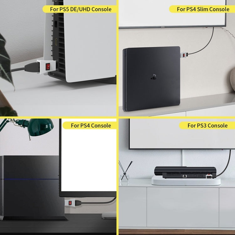 JYS Console Power Switch Power Failure Protection for PS5/PS4 Slim/PS3/Xbox SeriesX - Others by JYS | Online Shopping South Africa | PMC Jewellery