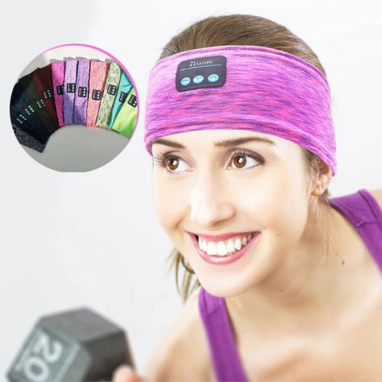 Music Headband Bluetooth Eye Mask Yoga Running Sleep Headphones