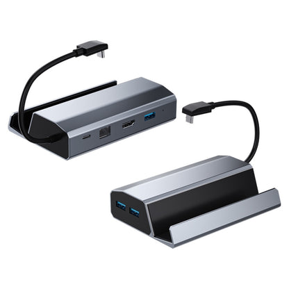 HBC065 6 In 1 For Steam Deck Expansion Dock Base HDMI HD 4K/60Hz Output - Accessories by PMC Jewellery | Online Shopping South Africa | PMC Jewellery