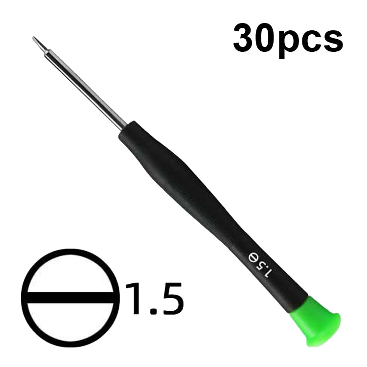 30pcs Color Hat Screw Batch Digital Mobile Phone Clock Maintenance Tool, Series: 1.5 Straight - Screwdriver by PMC Jewellery | Online Shopping South Africa | PMC Jewellery